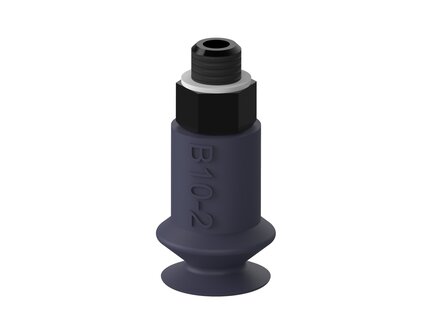Przyssawka mieszkowa B10-2, Nitryl HNBR 50°, M5 zew., bez filtra (S.B10-2HN50.MM5M.00) (9906865) - Piab