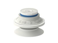 Przyssawka mieszkowa B30-2, Silikon SIL 50°, FDA, bez filtra (S.B30-2SF50.XXX.00) (0200407) - Piab
