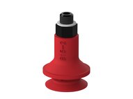 Przyssawka mieszkowa B15-2, Silikon SIL 50°, M5 zew., bez filtra (S.B15-2S50.MM5M.00) (3250037S) - Piab