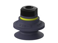 Przyssawka mieszkowa B30-2, Nitryl HNBR 75°, NPSF 1/8" wew., filtr siatkowy (S.B30-2HN75.NS18F.01) (0108078) - Piab