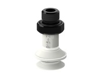 Przyssawka mieszkowa B15-2, Silikon SIL 50°, FDA, G1/8" zew., bez filtra (S.B15-2SF50.G18M.00) (9943472) - Piab