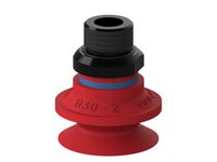 Przyssawka mieszkowa B30-2, Silikon SIL 50°, G3/8" zew., zawór ster., podw.. przepł., filtr siatkowy (S.B30-2S50.G38M.54) (0101440) - Piab