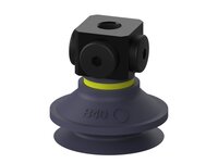 Przyssawka mieszkowa B40, Nitryl HNBR 75°, NPSF 5x1/8" wew., bez filtra (S.B40HN75.NS518F.00) (9908774) - Piab