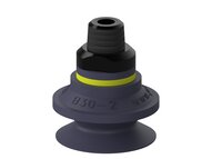 Przyssawka mieszkowa B30-2, Nitryl HNBR 75°, NPT 1/4" zew., filtr siatkowy (S.B30-2HN75.NT14M.01) (9906494) - Piab