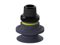 Przyssawka mieszkowa B30-2, Nitryl HNBR 75°, NPT 3/8" zew., zawór ster., podw.. przepł., filtr siatkowy (S.B30-2HN75.NT38M.54) (9908688) - Piab