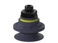 Przyssawka mieszkowa B30-2, Nitryl HNBR 75°, G1/8" zew., filtr siatkowy (S.B30-2HN75.G18M.01) (9915534) - Piab