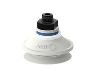 Przyssawka mieszkowa B40, Silikon SIL 50°, FDA, G1/8" zew., filtr siatkowy (S.B40SF50.G18M.01) (9914343) - Piab