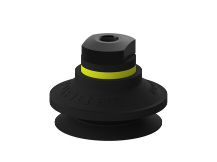 Przyssawka mieszkowa B50, Nirtyl-PCV 50°, NPSF 1/8" wew., bez filtra (S.B50NP50.NS18F.00) (0101643) - Piab