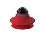 Przyssawka mieszkowa B50, Silikon SIL 50°, NPSF 1/8" wew. kompozyt, bez filtra (S.B50S50.NS18FC.00) (9908812) - Piab