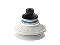 Przyssawka mieszkowa B50, Silikon SIL 50°, FDA, G1/4" zew., filtr siatkowy (S.B50SF50.G14M.01) (9909614) - Piab