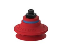 Przyssawka mieszkowa B50, Silikon SIL 50°, G1/8" zew., filtr siatkowy (S.B50S50.G18M.01) (9921920) - Piab