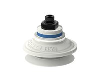Przyssawka mieszkowa B50, Silikon SIL 50°, FDA, G1/8" zew., filtr siatkowy (S.B50SF50.G18M.01) (9947938) - Piab