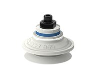 Przyssawka mieszkowa B50, Silikon SIL 50°, FDA, G1/8" zew., filtr siatkowy (S.B50SF50.G18M.01) (9947938) - Piab