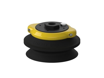 Przyssawka mieszkowa B110, Nirtyl-PCV 50°, G3/8" wew., filtr siatkowy (S.B110NP50.G38F.01) (0101890) - Piab
