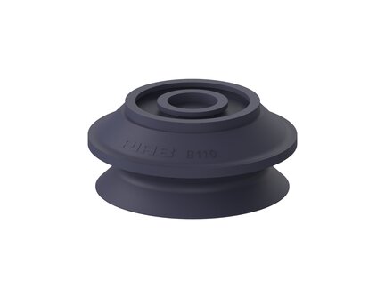 Przyssawka mieszkowa B110, Nitryl HNBR 75°, bez filtra (S.B110HN75.XXX.00) (3150108T) - Piab