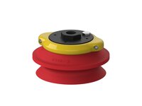 Przyssawka mieszkowa B110, Silikon SIL 50°, NPSF 3/8" wew., filtr siatkowy+dysk filtr. (S.B110S50.NS38F.50) (0101897) - Piab