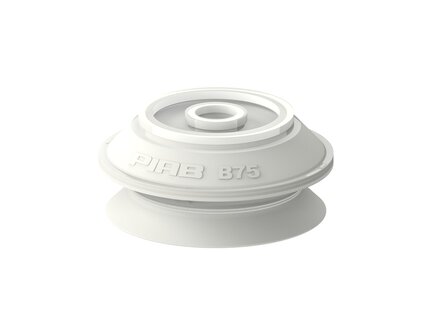 Przyssawka mieszkowa B75, Silikon SIL 50°, FDA, bez filtra (S.B75SF50.XXX.00) (0200245) - Piab