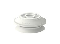 Przyssawka mieszkowa B110, Silikon SIL 50°, FDA, dysk filtr. (S.B110SF50.XXX.02) (0200486) - Piab