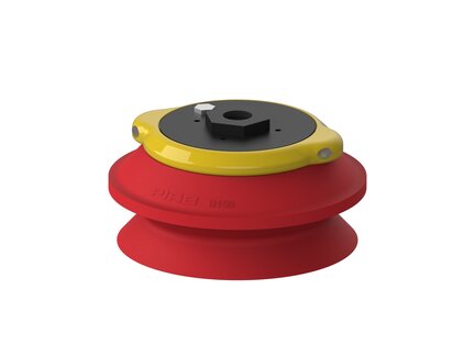 Przyssawka mieszkowa B150, Silikon SIL 60°, G3/4" wew., filtr siatkowy (S.B150S60.G34F.01) (0101929) - Piab