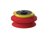 Przyssawka mieszkowa B150, Silikon SIL 60°, G3/4" wew., filtr siatkowy (S.B150S60.G34F.01) (0101929) - Piab
