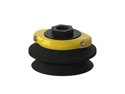 Przyssawka mieszkowa B75-2, Nirtyl-PCV 50° Shore, G3/8" wew. 50 (S.B75-2NP50.G38F.50) (0101863) - Piab