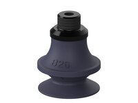 Przyssawka mieszkowa B26, Nitryl HNBR 50°, G1/8"/M5 wew. kompozyt, bez filtra (S.B26HN50.G18MMM5FC.00) (9945408) - Piab