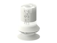 Przyssawka mieszkowa B13-2, Silikon SIL 50°, FDA, bez filtra (S.B13-2SF50.XXX.00) (0212597) - Piab