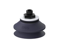 Przyssawka mieszkowa B65, Nitryl HNBR 75°, G1/4" zew., bez filtra (S.B65HN75.G14M.00) (9945721) - Piab