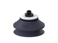 Przyssawka mieszkowa B65, Nitryl HNBR 75°, G1/8" zew., filtr siatkowy (S.B65HN75.G18M.01) (9946371) - Piab