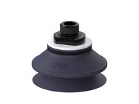 Przyssawka mieszkowa B65, Nitryl HNBR 75°, G3/8" zew., bez filtra (S.B65HN75.G38M.00) (9944692) - Piab