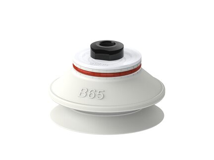 Przyssawka mieszkowa B65, Silikon SIL 50°, FDA, G1/8" wew., bez filtra (S.B65SF50.G18F.00) (9945189) - Piab