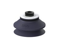Przyssawka mieszkowa B65, Nitryl HNBR 75°, G1/8" wew., filtr siatkowy (S.B65HN75.G18F.01) (9949918) - Piab