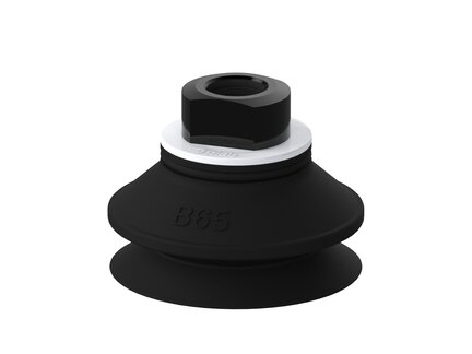 Przyssawka mieszkowa B65, Nirtyl-PCV 50°, G3/8" wew., filtr siatkowy (S.B65NP50.G38F.01) (9949723) - Piab
