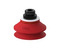 Przyssawka mieszkowa B65, Silikon SIL 50°, G1/2" zew., bez filtra (S.B65S50.G12M.00) (9945185) - Piab
