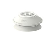 Przyssawka mieszkowa B90, Silikon SIL 50°, FDA, bez filtra (S.B90SF50.XXX.00) (0212609) - Piab