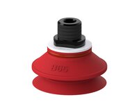 Przyssawka mieszkowa B65, Silikon SIL 50°, NPT 1/2" zew., bez filtra (S.B65S50.NT12M.00) (9957976) - Piab