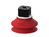 Przyssawka mieszkowa B65, Silikon SIL 50°, G 5x1/8" wew., bez filtra (S.B65S50.G518F.00) (9945187) - Piab