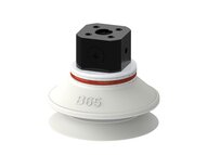 Przyssawka mieszkowa B65, Silikon SIL 50°, FDA, G 5x1/8" wew., bez filtra (S.B65SF50.G518F.00) (9945195) - Piab