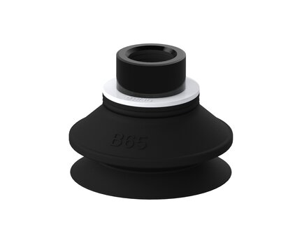 Przyssawka mieszkowa B65, Nirtyl-PCV 50°, NPSF 1/2" wew., filtr siatkowy (S.B65NP50.NS12F.01) (9957324) - Piab