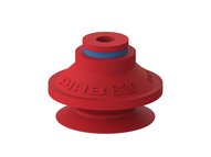 Przyssawka mieszkowa B30, Silikon SIL 50°, bez filtra (S.B30S50.XXX.00) (0103846) - Piab