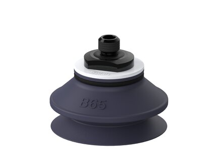 Przyssawka mieszkowa B65, Nitryl HNBR 75°, M12 zew., bez filtra (S.B65HN75.MM12M.00) (9957723) - Piab