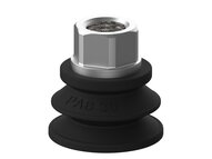 Przyssawka mieszkowa PAB30, Nirtyl-PCV 60°, G1/4", wew., bez filtra (S.PAB30NP60.G14F.00) (9956008) - Piab