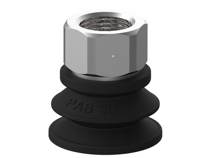 Przyssawka mieszkowa PAB30, Nirtyl-PCV 60°, G3/8", wew., bez filtra (S.PAB30NP60.G38F.00) (9956107) - Piab