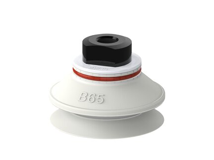 Przyssawka mieszkowa B65, Silikon SIL 50°, FDA, NPT 1/4" wew., bez filtra (S.B65SF50.NT14F.00) (9976130) - Piab