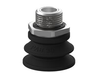 Przyssawka mieszkowa PAB30, Nirtyl-PCV 60°, G3/8" zew., filtr siatkowy (S.PAB30NP60.G38M.01) (9956016) - Piab