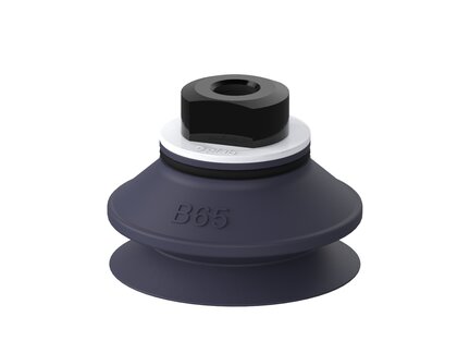Przyssawka mieszkowa B65, Nitryl HNBR 75°, NPT 1/4" wew., bez filtra (S.B65HN75.NT14F.00) (9951881) - Piab