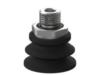 Przyssawka mieszkowa PAB30, Nirtyl-PCV 60°, G1/4" zew., bez filtra (S.PAB30NP60.G14M.00) (9956007) - Piab