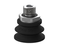 Przyssawka mieszkowa PAB30, Nirtyl-PCV 60°, G1/4" zew., bez filtra (S.PAB30NP60.G14M.00) (9956007) - Piab