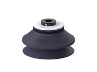 Przyssawka mieszkowa B65, Nitryl HNBR 75°, mocowanie wtykowe Ø8, bez filtra (S.B65HN75.PD08X.00) (9964066) - Piab