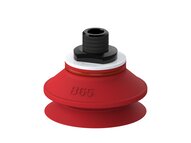Przyssawka mieszkowa B65, Silikon SIL 50°, NPT 3/8" zew., bez filtra (S.B65S50.NT38M.00) (9944556) - Piab